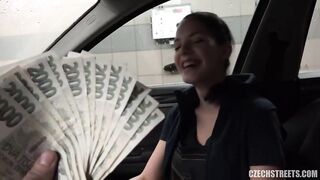 إغراء بالمال عشان انيك كسها ساخن بقوة ـ سكس سيارة