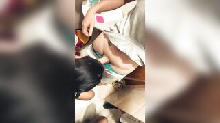فيديو سكس الواد زانق البنت في حمام المقهى - سكس جامد